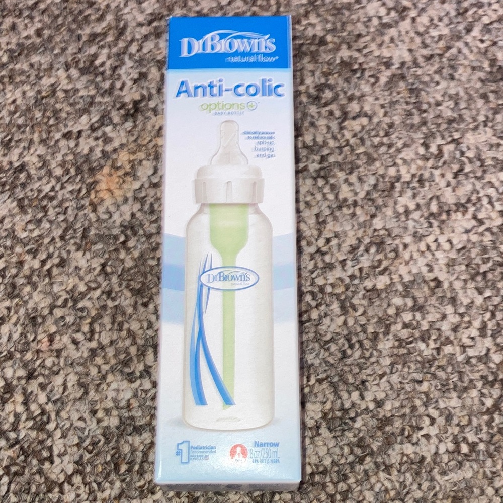 Dr. Brown's Anti-Colic Baby Bottle - Green